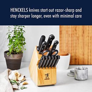 HENCKELS Solution Razor-Sharp 8-inch Carving Knife, German Engineered Informed by 100+ Years of Mastery