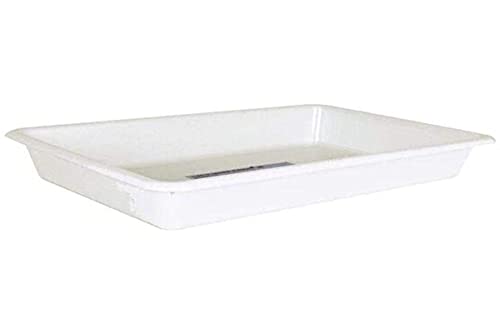 BigBuy Tools Bucket 50 x 34 x 8 cm White