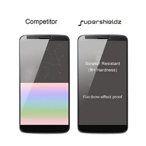 (2 Pack) Supershieldz Designed for Google Pixel 4 Tempered Glass Screen Protector with (Easy Installation Tray) Anti Scratch, Bubble Free