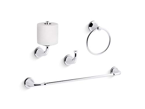 Kohler K-26510-CP Refined Robe Hook, Polished Chrome