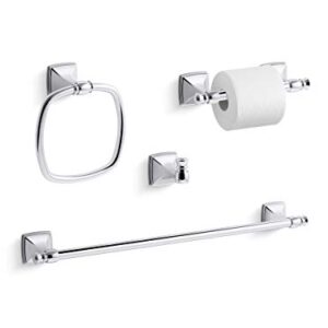 Kohler K-26540-CP Grand Robel Hook, Polished Chrome