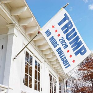 Donald Trump 2020 Flag Kepp America Great 3 x 5 Feet Flags with Brass Grommets Vivid Color Double Stitched for Yard Garden Porch