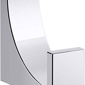 Kohler K-26569-CP Minimal Robe Hook, Polished Chrome