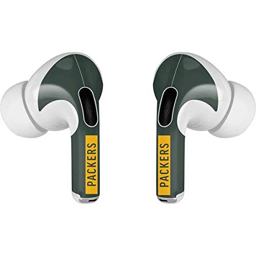 Skinit Decal Audio Skin Compatible with Apple AirPods Pro - Officially Licensed NFL Green Bay Packers Green Performance Series Design
