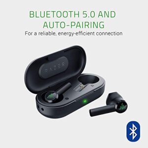 Razer Hammerhead True Wireless Bluetooth Earbuds Classic Black (Renewed)