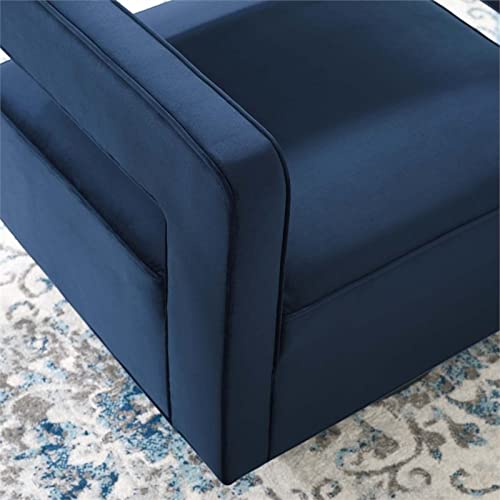 Modway Booth armchairs, Midnight Blue 31 x 29.5 x 26.5