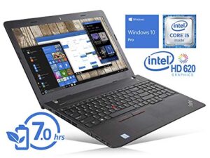 lenovo thinkpad e570 laptop, 15.6 hd display, intel core i5-7200u upto 3.1ghz, 8gb ram, 512gb nvme ssd + 1tb hdd, dvdrw, vga, hdmi, card reader, wi-fi, bluetooth, windows 10 pro (renewed)