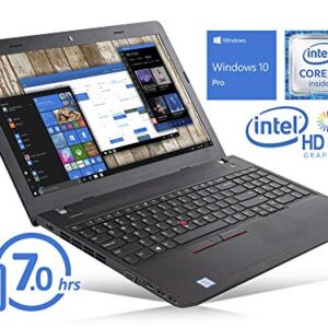 Lenovo ThinkPad E570 Laptop, 15.6 HD Display, Intel Core i5-7200U Upto 3.1GHz, 8GB RAM, 512GB NVMe SSD + 1TB HDD, DVDRW, VGA, HDMI, Card Reader, Wi-Fi, Bluetooth, Windows 10 Pro (Renewed)