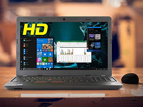 Lenovo ThinkPad E570 Laptop, 15.6 HD Display, Intel Core i5-7200U Upto 3.1GHz, 8GB RAM, 512GB NVMe SSD + 1TB HDD, DVDRW, VGA, HDMI, Card Reader, Wi-Fi, Bluetooth, Windows 10 Pro (Renewed)