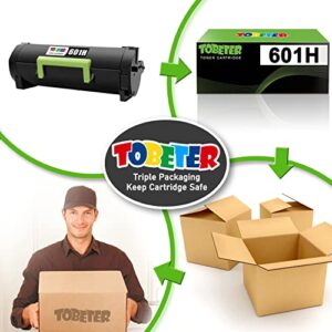 ToBeter Remanufactured 601H 60F1H00 High Yield Toner Cartridge for Lexmark MX310 MX410 MX510 MX511 MX610 MX611 MX310dn MX611de MX511d MX410de MX611dhe MX610de MX510de Printer (up to 10,000 Pages)