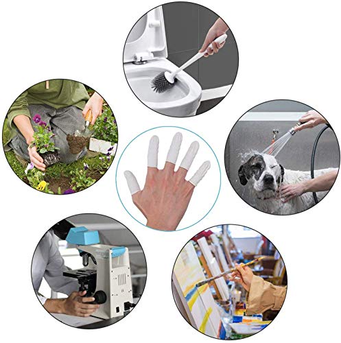 Cuttte (Approx. 330 PCS Latex Finger Cots, Disposable Medium Fingertips Protector Finger Covers