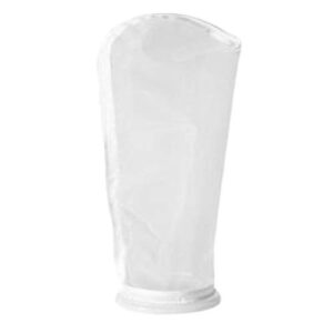 Honritone 4 Inch Nylon Mesh Filter Socks Bag 50 Micron by 14 Inch Long Aquarium Sump Water Filter Bags 3 Pack (50 Micron/um)