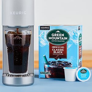 Green Mountain Coffee Roasters Brew Over Ice Classic Black, Single Serve Keurig K-Cup Pods, Medium Roast Iced Coffee, 12 Count