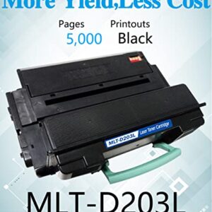 (1-Pack, Black) Compatible Samsung 203L MLT-D203L Toner Cartridge D203L Used for Samsung ProXpress SL-M3320ND SL-3310 M3370FD M3820DW M3870FW M4020ND M4070FR M4070FX Printer, by MuchMore