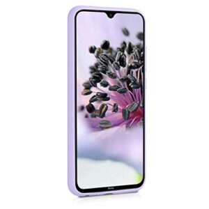 kwmobile Case Compatible with Xiaomi Redmi Note 8 (2019/2021) Case - Soft Slim Protective TPU Silicone Cover - Lavender