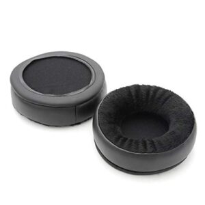 Replacement Ear Pads Velvet Ear Cushion Earpads Compatible with Razer Kraken Pro Gaming Headphones (Black/Protein+Flannel)
