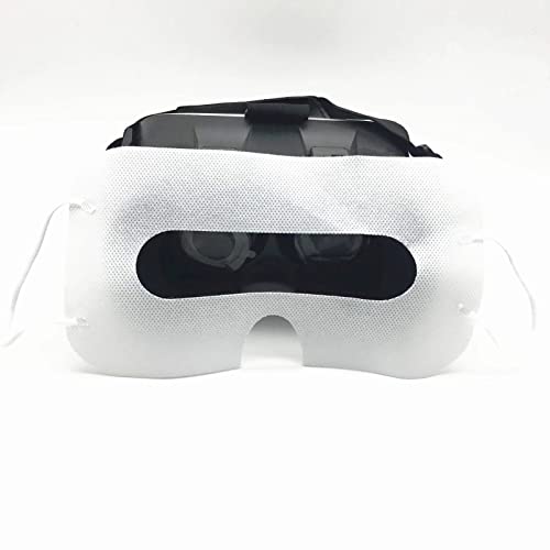 100 Pack Disposable VR Mask Sanitary VR Eye Covers Universal VR Face Mask for vr Oculus Quest 2 HTC Vive, PS VR, Gear VR Oculus Rift, etc.