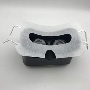 100 Pack Disposable VR Mask Sanitary VR Eye Covers Universal VR Face Mask for vr Oculus Quest 2 HTC Vive, PS VR, Gear VR Oculus Rift, etc.