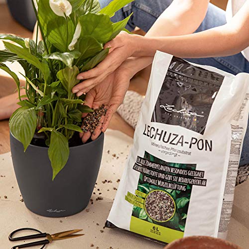 LECHUZA-PON Plant Substrate, 18 Liter Bag of Potting Mix for Indoor Gardening