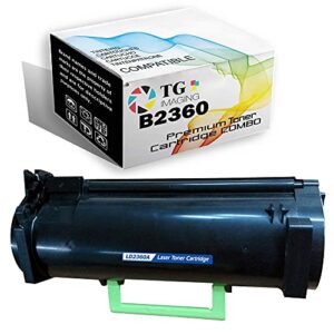 tg imaging 1-pack compatible b2360dn toner cartridge replacement for dell b2360 b2360d b2360dn b3460dn b3465dn b3465dnf toner printer (331-9805 | m11xh | c3ntp)