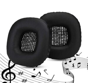 2pcs foam earpads soft replacement ear pads cushion cotton headset earpads suitable for marshall major headphone black
