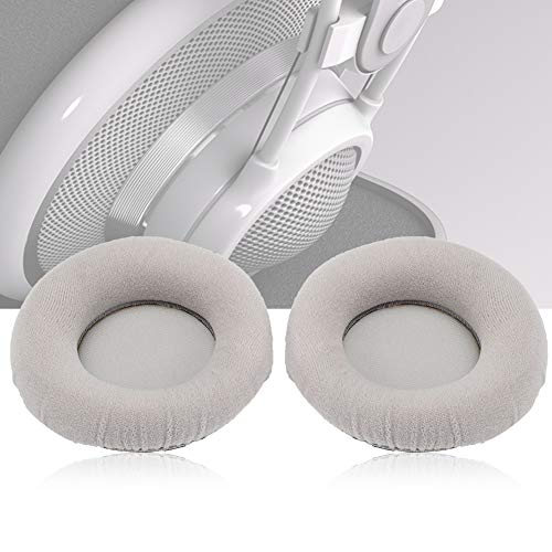 2Pcs Foam Earpads Soft Replacement Ear Pads Cushion Cotton Headset Earpads Suitable for AKG K601 K701 K702 Q701 702 K612 K712 Headphones (Gray)