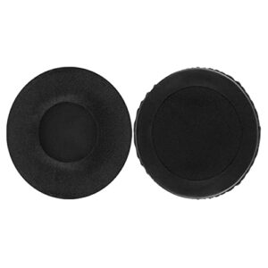 MDR-V700 Replacement Ear Pads Velvet Ear Cushion Earpads Compatible with Technics RP-DH1200 DJ, Sony MDR-V700, Z700, V700DJ, ATH-T2, ATH-PRO700 Headphones (Black/Flannel)