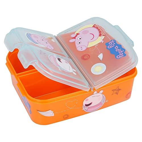 Stor |Multi Compartment Sandwich Box Peppa Pig Core