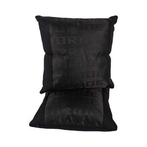 2pcs jdm bride gradation black comfortable cotton throw pillow car cushion for rest
