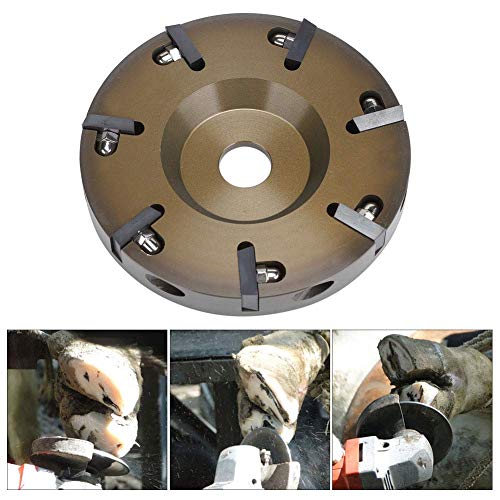 Electric Aluminium Alloy Livestock Sheep Cattles Horses Hoof Trimming Disc Plate Tool Stainless Steel Meat Grinder Plate