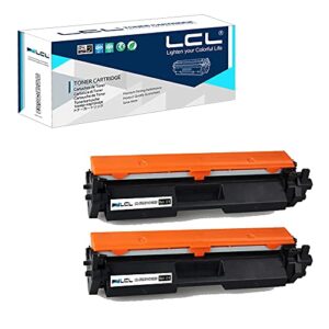 lcl compatible toner cartridge replacement for canon 051h crg051h crg-051h 2169c001 4100 pages lbp162dw mf264dw mf267dw mf269dw lbp160 mf260 (2-pack black)