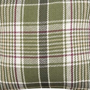 C&F Home Dawson Plaid Woven Pillow 18" x 18" Green