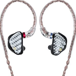 audiosense aq4 2022 new hybrid iems, 3ba(knowles)+1dynamic driver in-ear earphones