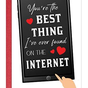 Maplelon Funny Anniversary Card for Boyfriend Girlfriend, Husband Wife Birthday Card, Best Thing on Internet…