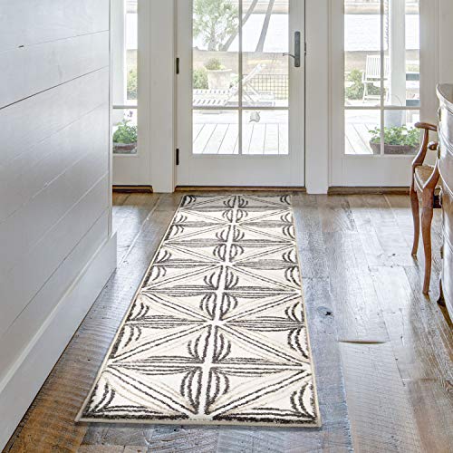 My Texas House Illussions Agave Natural Gray Indoor Area Rug, 7'10" x 10'10"