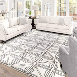 My Texas House Illussions Agave Natural Gray Indoor Area Rug, 7'10" x 10'10"