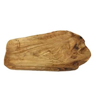 Greener Valley Hand-Crafted Root Wood Live Edge Platter (Medium-Large - 17-19")