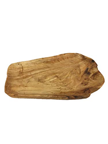 Greener Valley Hand-Crafted Root Wood Live Edge Platter (Medium-Large - 17-19")