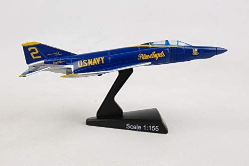 Daron Postage Stamp F4 Phantom II 1/155 Blue Angels