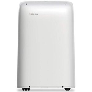 toshiba 12000 btu (8,000 btu, doe) 115-volt portable air conditioner with dehumidifier and remote control rac-pd1211cru (renewed)