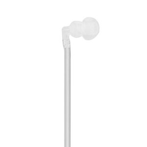 3.5mm Air Tube Monaural Earbu, Mobile Phone Monaural Wired Earpiece Air Tube Anti Radiation in Ear Stereo Earphone