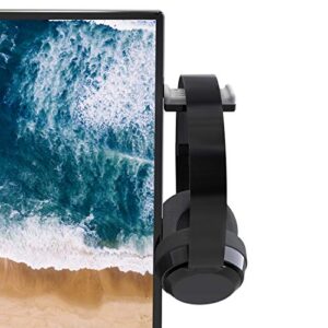 totalmount monitor stand for headphones and headsets (premium-grade holder saves desk space and protects headphones)