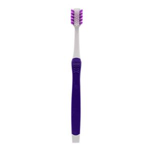 Ooak Toothbrush, Tapered V++Max Soft Bristles, 2 Pack - Violet