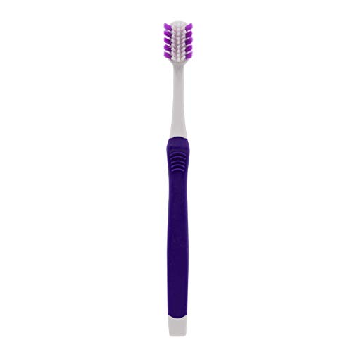 Ooak Toothbrush, Tapered V++Max Medium Bristles, 2 Count (Pack of 1) - Violet
