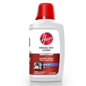hoover oxy premixed spot cleaner solution, stain remover and odor neutralizer for pets, carpet cleaning shampoo, 32oz formula, ah30941, 32 fl oz (pack of 1), white