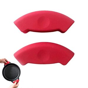 jean-patrique silicone handles for the whatever pan - red