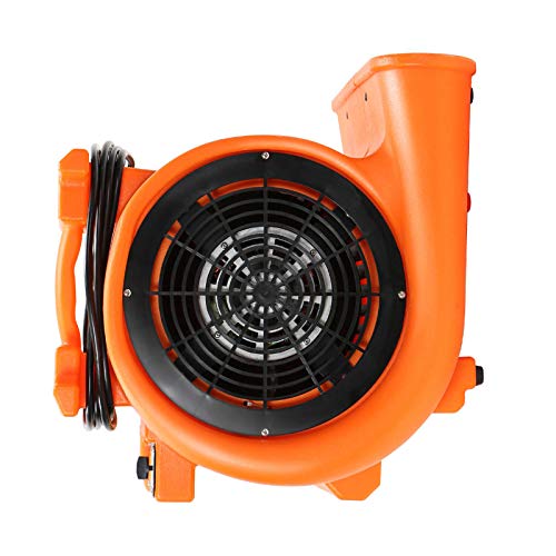 Dryser Air Mover Carpet Dryer 3 Speed 1 HP Industrial Floor Fan - Orange Stackable Carpet Drying Fan Floor Blower