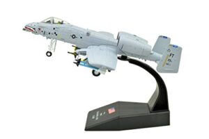tang dynasty(tm) 1:100 a-10 thunderbolt ii ground attack aircraft metal plane model,us air force, military airplane model,diecast plane,for collecting and gift (conventional coating)