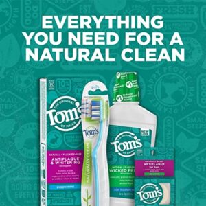 Tom's Of Maine Gentle Charcoal Toothbrush, Soft, 4-Pack (Packaging May Vary)