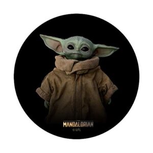 Star Wars The Mandalorian The Child Full Portrait PopSockets PopGrip: Swappable Grip for Phones & Tablets